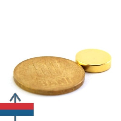 Magnet neodim disc 12.7 x 3.175 mm 2