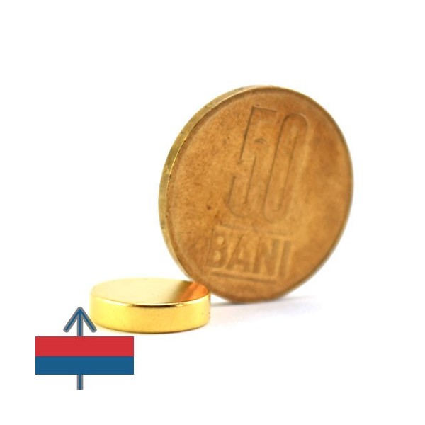 Magnet neodim disc 12.7 x 3.175 mm 5