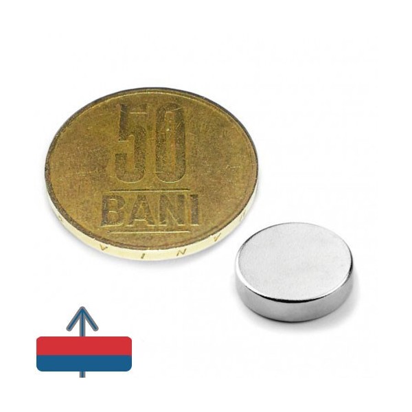 Неодимов магнит диск 13 x 0.3 мм 1