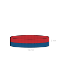 Неодимов магнит диск 15 x 0.5 мм C