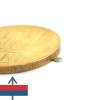 Неодимов магнит диск 2 x 0.3 мм 1 2
