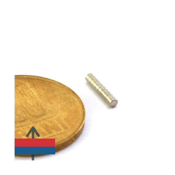 Magnet neodim disc 02 x 01 mm 5