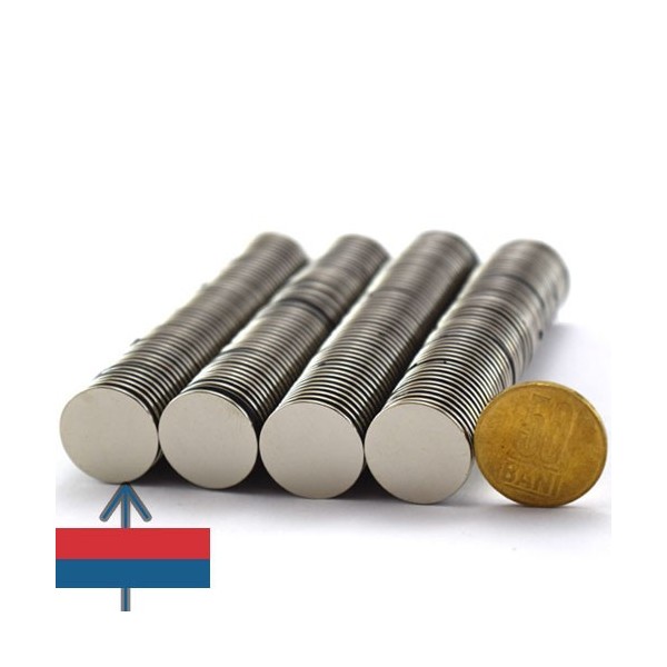 Неодимов магнит диск 20 x 0.1 мм 5