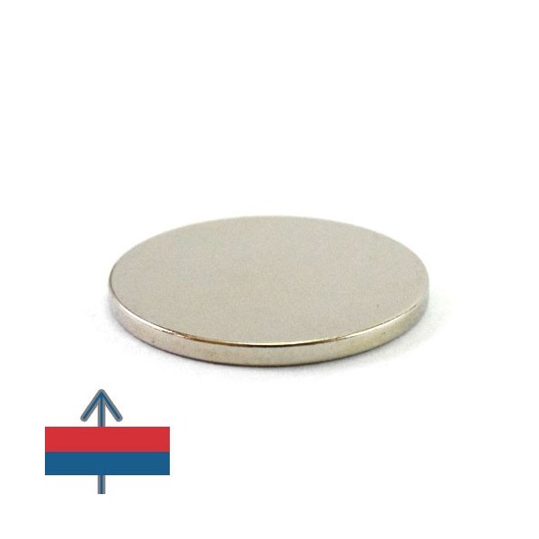 Неодимов магнит диск 20 x 1.5 мм 4