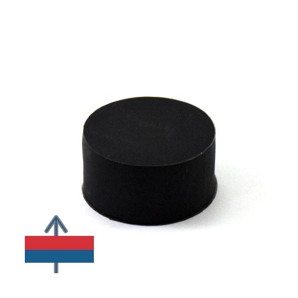 Magnet neodim disc 22 x 11.4 mm cauciucat 4