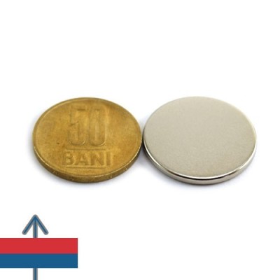Magnet neodim disc 25 x 2 mm 1