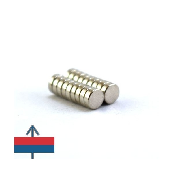 Неодимов магнит диск 3 x 0.1 мм 5