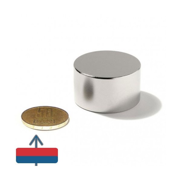 Неодимов магнит диск 35 x 20 мм 1