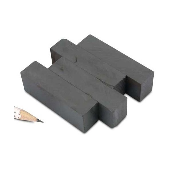 Феритен магнит блок 60 x 20 x 15 мм 2