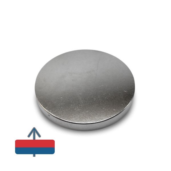 Неодимов магнит диск 40 x 0.5 мм 2