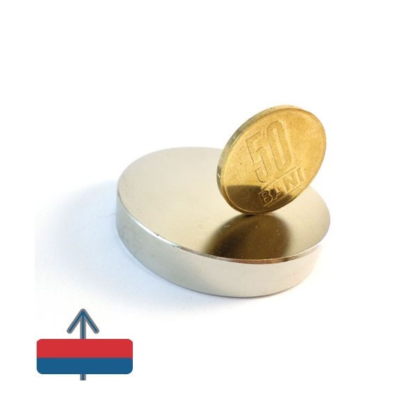 Magnet neodim disc 50 x 10 mm 3