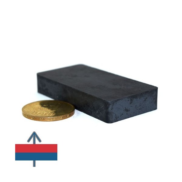 Феритен магнит блок 60 x 30 x 10 мм 2