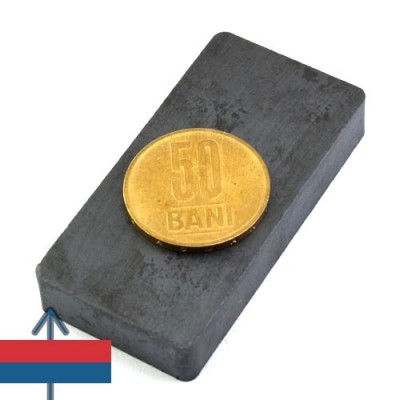 Magnet ferita bloc 60 x 30 x 10 mm 3