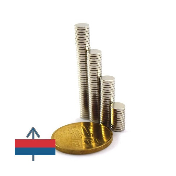 Magnet neodim cilindru 06 x 01 mm 6