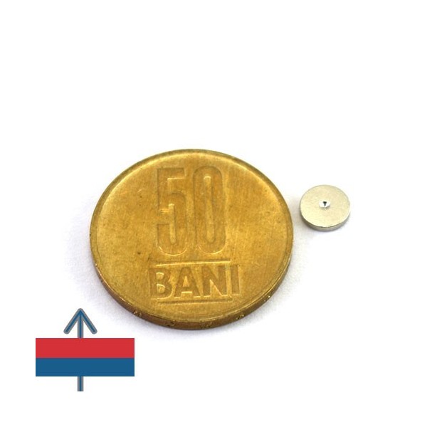 Неодимов магнит диск 6 x 1 мм 11