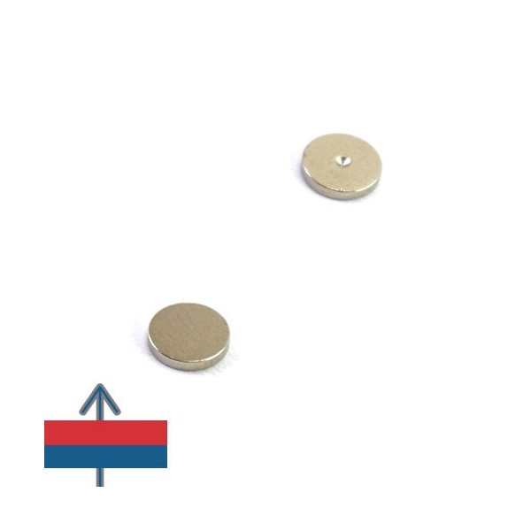 Неодимов магнит диск 6 x 1 мм 12