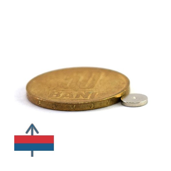 Magnet neodim disc 6 x 1 mm 13