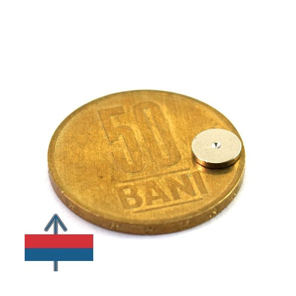 Magnet neodim disc 6 x 1 mm 14