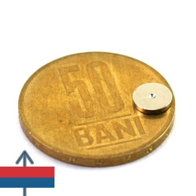 Magnet neodim disc 6 x 1 mm 14