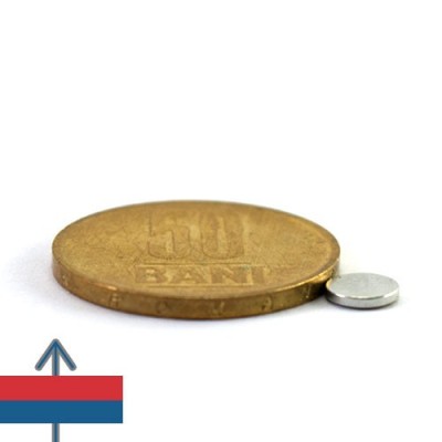 Magnet neodim disc 06 x 01 mm 10