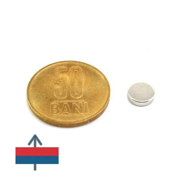 Magnet neodim disc 08 x 02 mm 3 Magnet neodim disc 08 x 02 mm 3