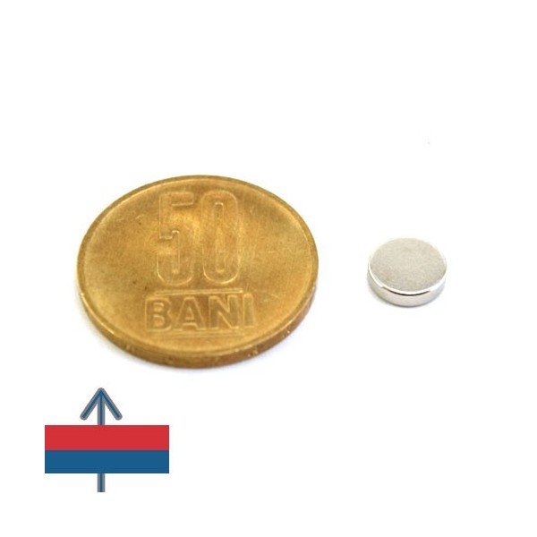 Magnet neodim disc 08 x 02 mm 3