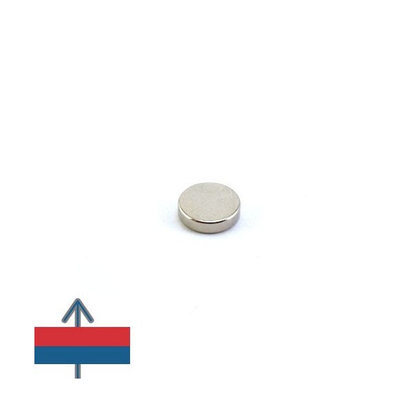 Неодимов магнит диск 8 x 0.2 мм 5