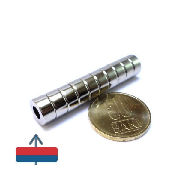 Magnet neodim inel 10 x 05 x 05 mm grup 3