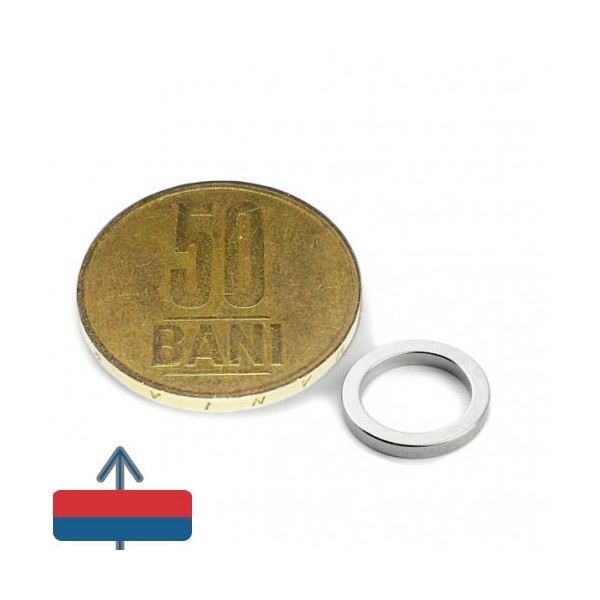 Magnet neodim inel 12 x 09 x 1.5 mm 1