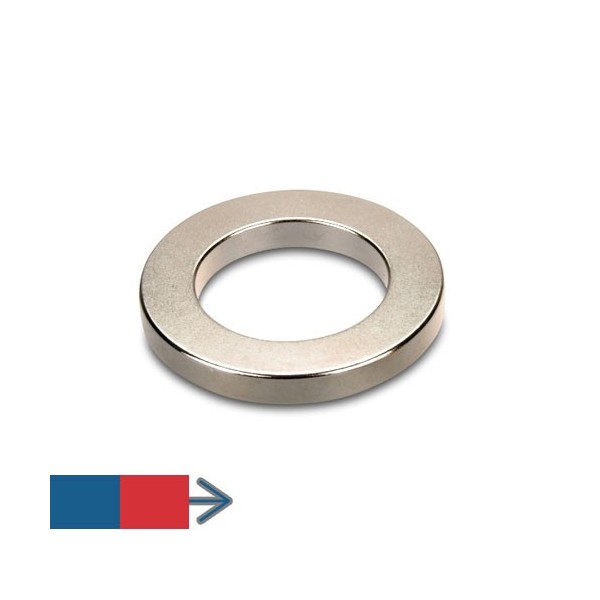 Неодимов магнит пръстен 40 x 25 x 5 мм 3