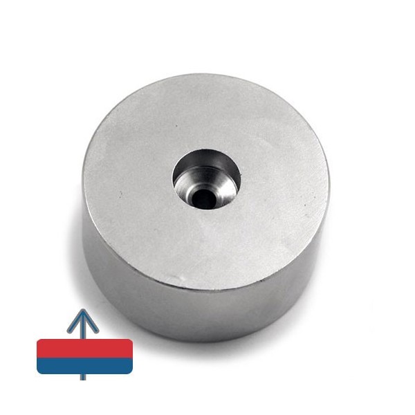 Неодимов магнит пръстен 60 x 6 x 30 мм с магнитизация