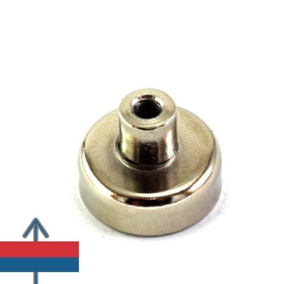 Magnet neodim oala D20 mm cu carlig 2