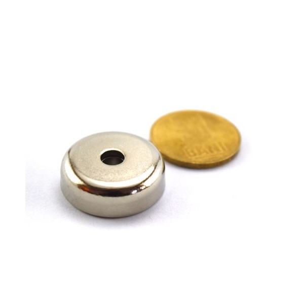Неодимов магнит купичка D25 мм 6