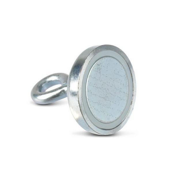 Неодимов магнит тенджера Ø48 мм с пръстеновиден кука 2