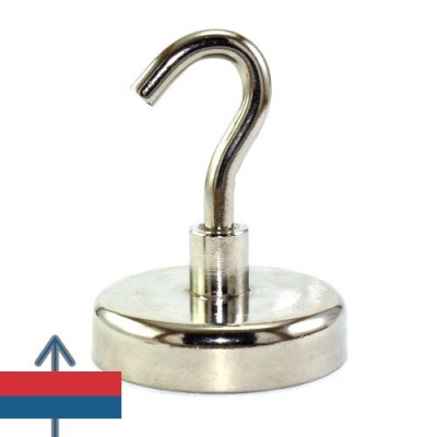 Magnet neodim oala D60 mm cu carlig 3