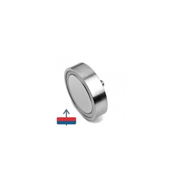 Magnet neodim oala D60 mm cu filet exterior 1