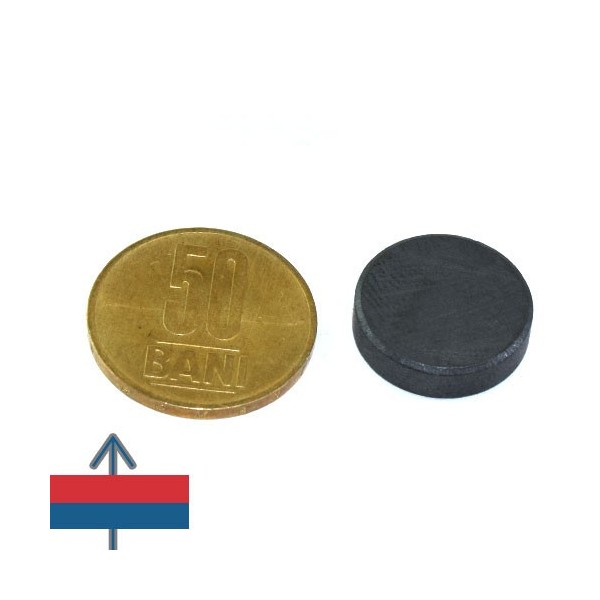 Феритен магнит диск 18.5 x 4.8 мм 1