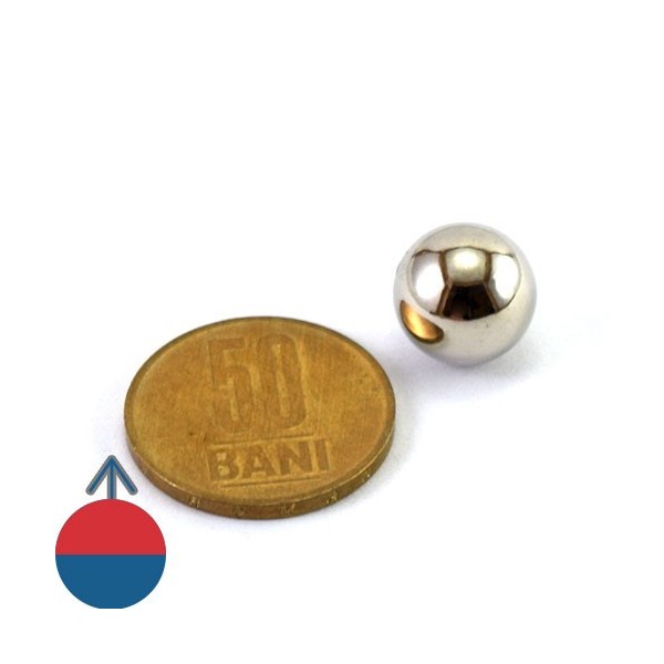 Неодимов магнит сфера 12,7 мм 2