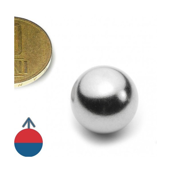 Неодимов магнит сфера 19 мм 1