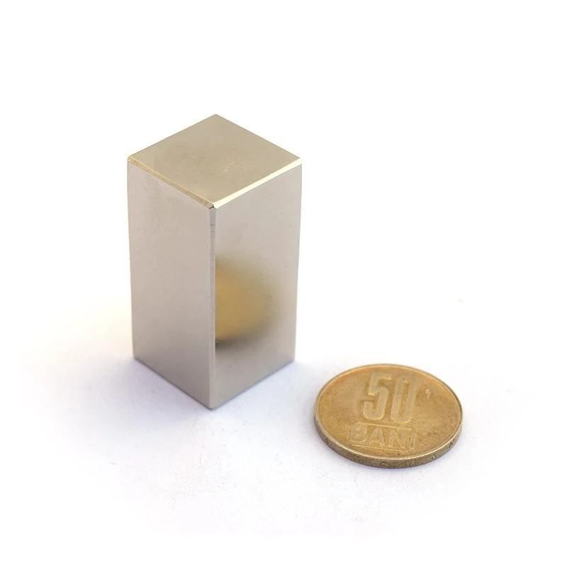 Magnet neodim bloc 40 x 20 x 20 mm - N45 vertical