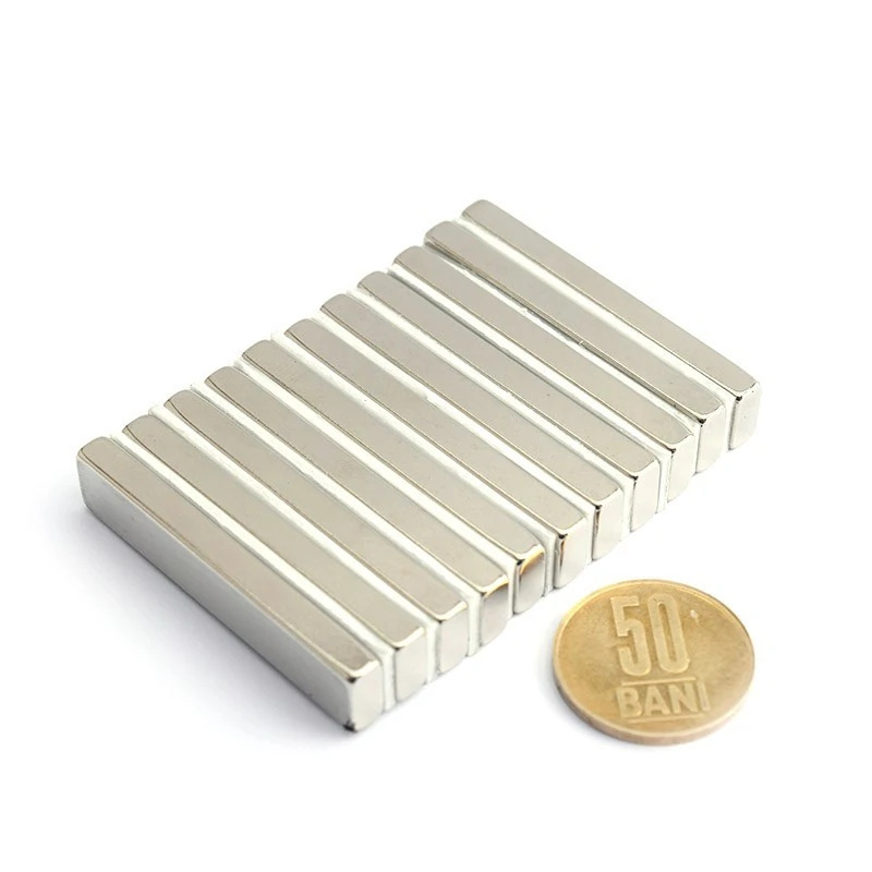 Magnet neodim bloc 50 x 10 x 5 mm - N45 grup