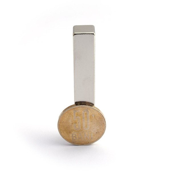 Неодимов магнит блок 50 x 10 x 10 мм - N45 вертикален