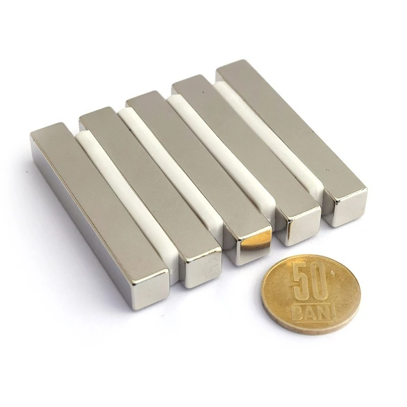 Magnet neodim bloc 60 x 10 x 10 mm - N45 grup