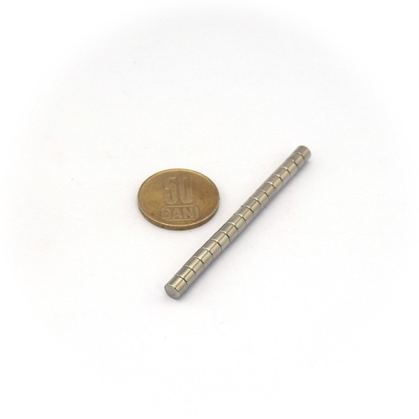 Неодимов магнит диск 5 x 4 мм комплект