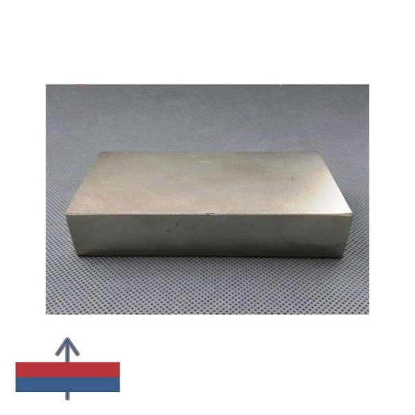Magnet neodim bloc 100 x 50 x 20 cu magnetizare