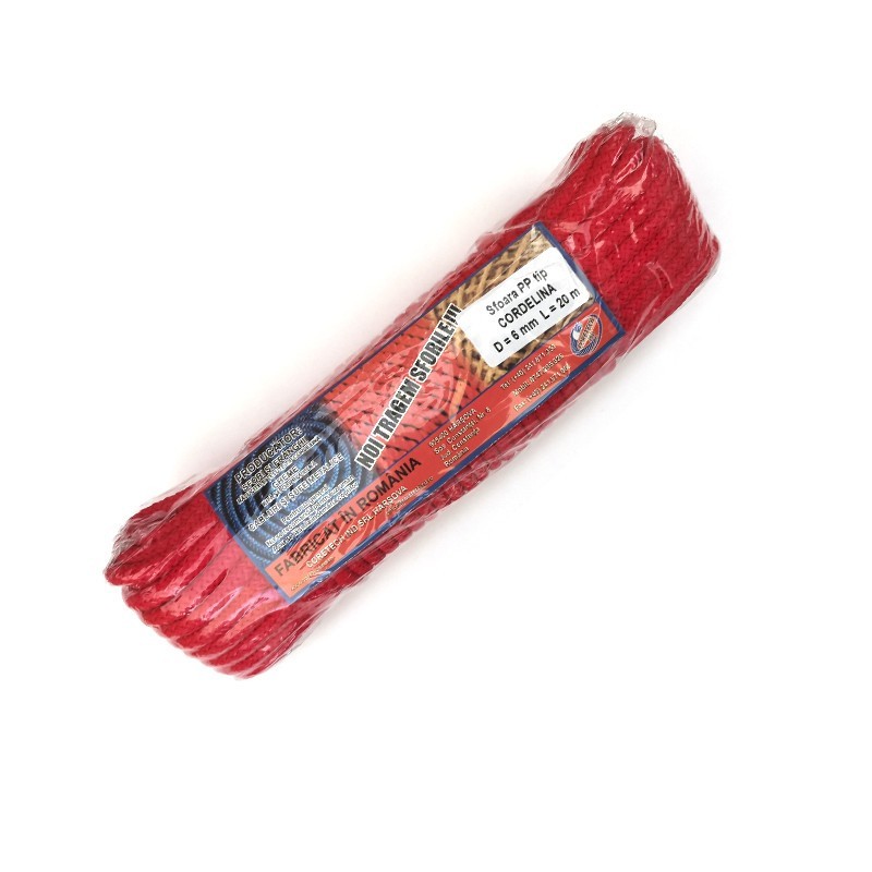 Funie magnet fishing din polipropilenă tip cordelină 6 mm