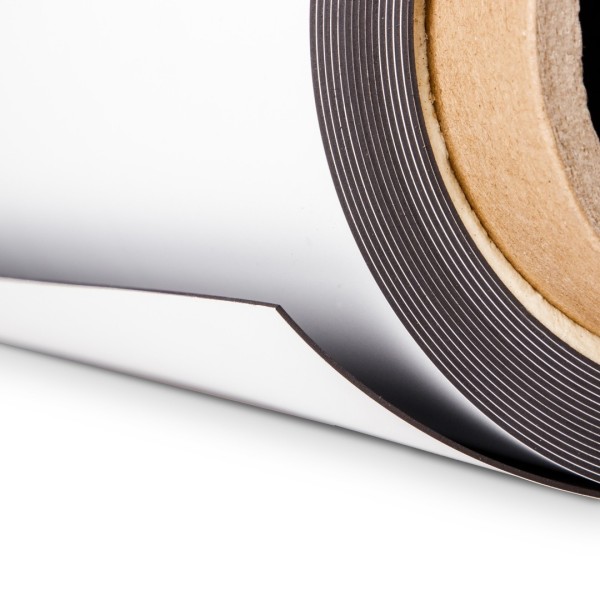 Folie magnetică autoadezivă 620 x 1000 grosime 1 mm - detaliu