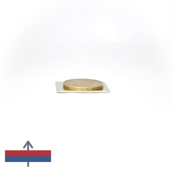 Magnet neodim bloc 30 x 25 x 1,3 mm - 4