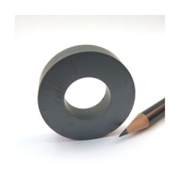 Magnet ferită inel 40 x 20 x 10 mm - cu creion