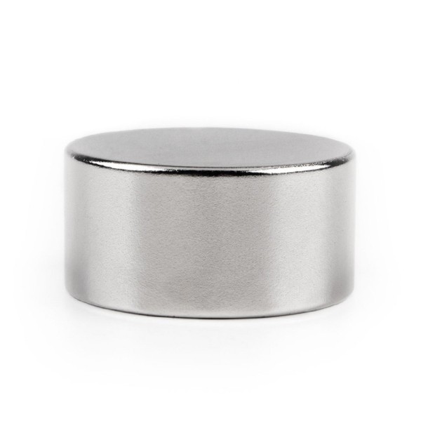 Неодимов магнит диск 40 x 20 мм страничен изглед